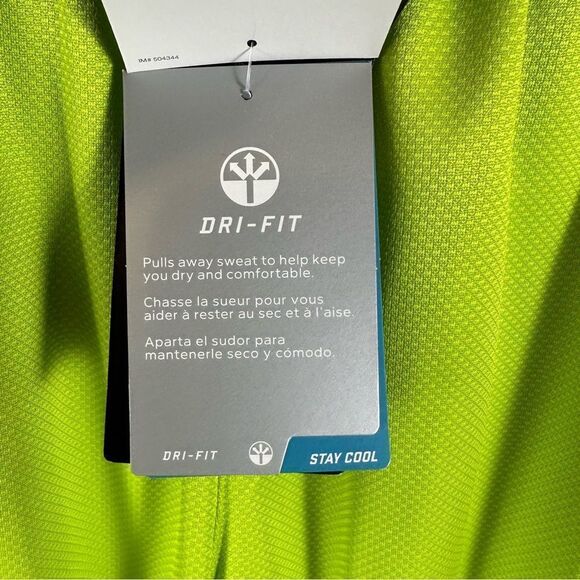 NWT Nike Elite Basketball Shorts Drawstring Waist Bright Green with Black M - Picture 8 of 16